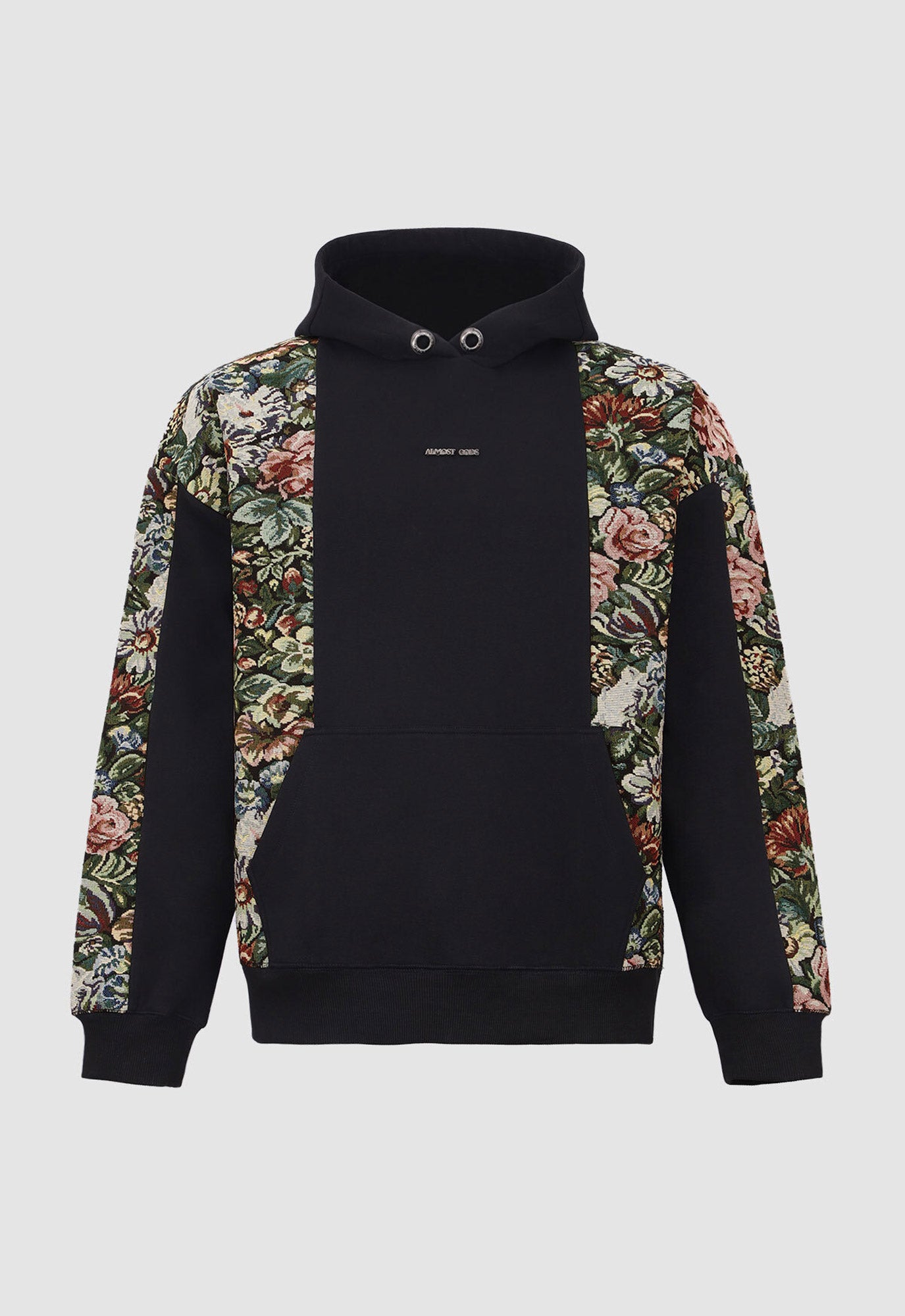Back printed hoddie in Dark green